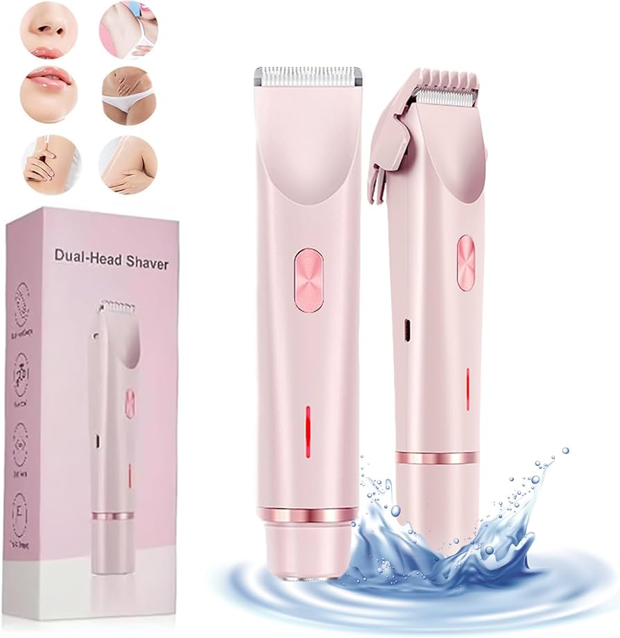 Rasoir épilateur électrique rechargeable 2 en 1