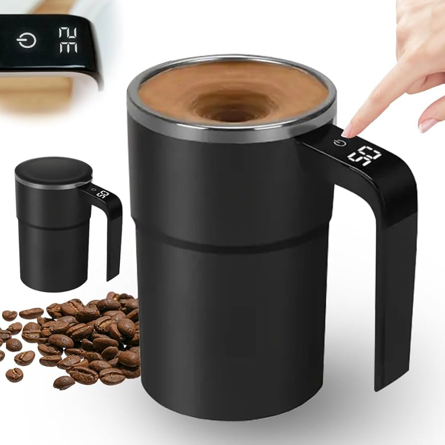 Gobelet mélangeur automatique rechargeable tactile