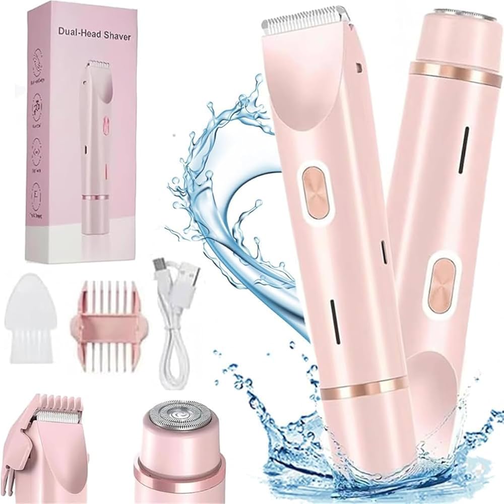 Rasoir épilateur électrique rechargeable 2 en 1